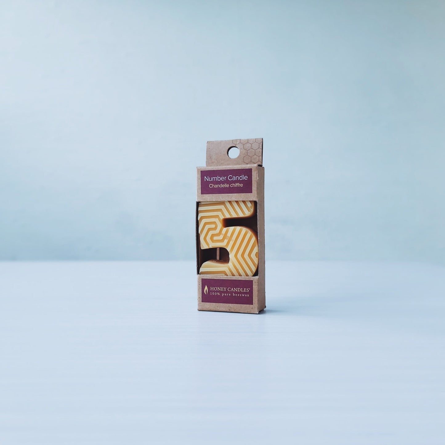 Number five candle, all natural. Yann Haute Patisserie, authentic French dessert bakery for the best croissants, cakes, chocolate, bread & macarons! Visit our yellow house at 320, 23rd Ave SW in Calgary.