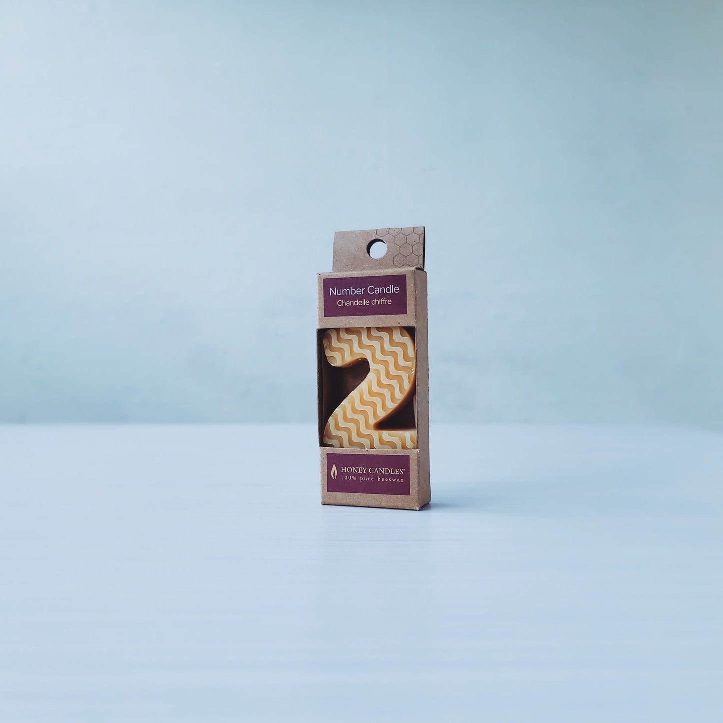Number two candle, all natural. Yann Haute Patisserie, authentic French dessert bakery for the best croissants, cakes, chocolate, bread & macarons! Visit our yellow house at 320, 23rd Ave SW in Calgary.
