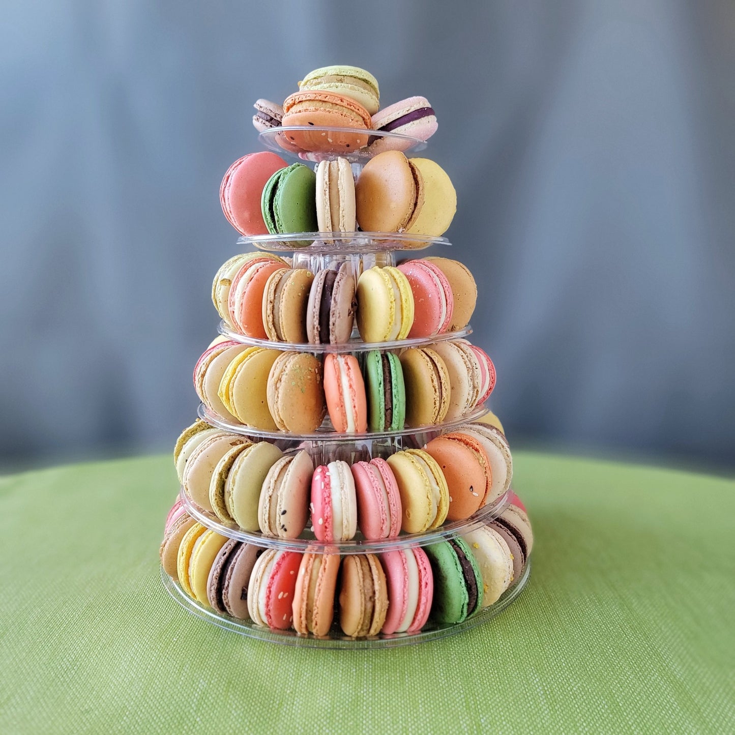 Colourful French macarons from Yann Haute Patisserie in Calgary