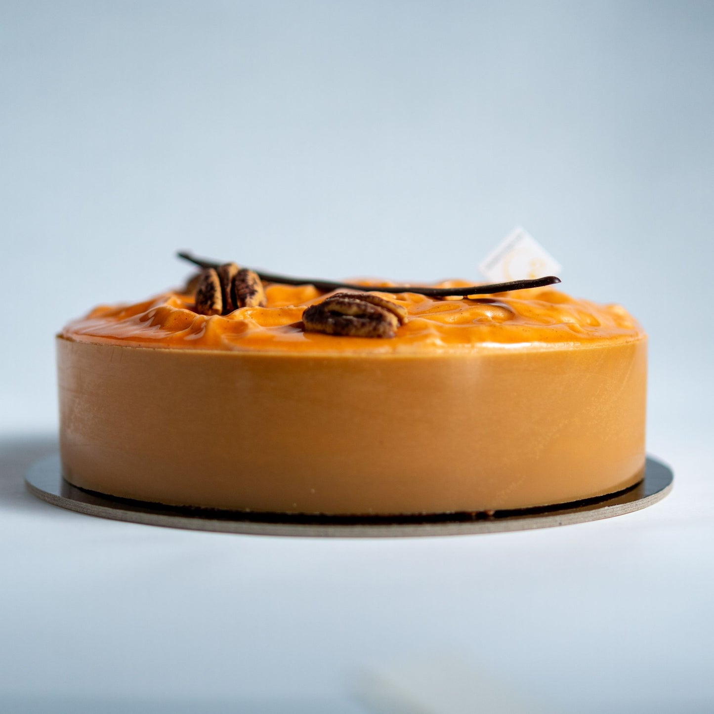 pecan and vanilla mousse celebration cake