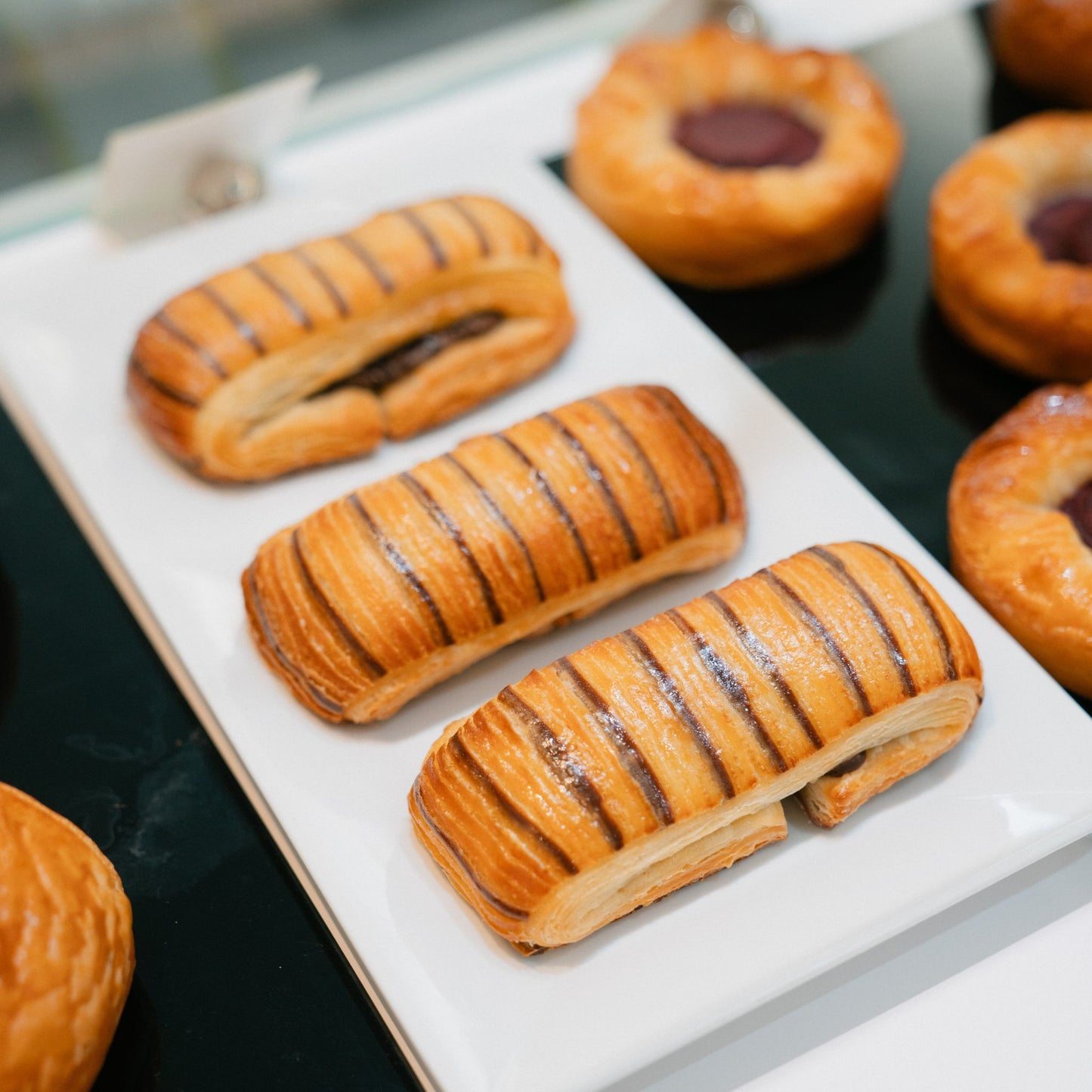 Chocolate/Vanilla Croissants