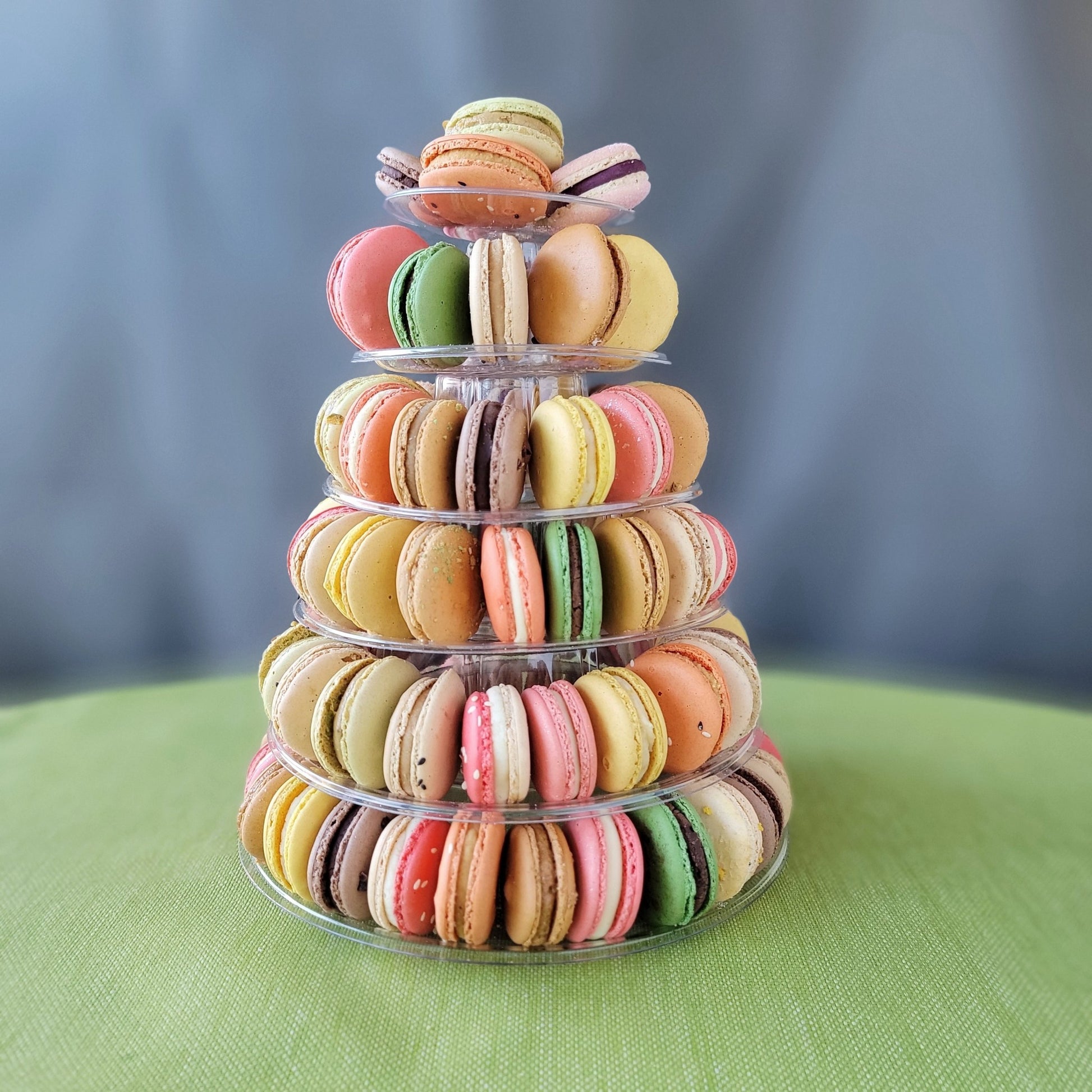 Colourful French macarons from Yann Haute Patisserie in Calgary